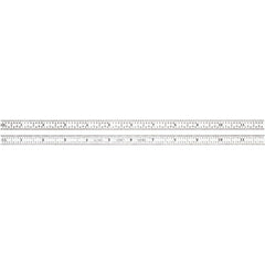 STARRETT Starrett 51375 Flexible Steel Rule 12 in 16R