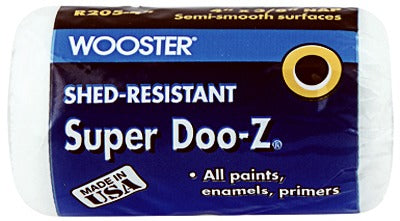 WOOSTER Wooster Brush R205-4 Roller Cover 4 in 3/8 Nap