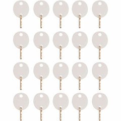 SPARCO Sparco SPR02886 Oval Key Tags 20/Pack (0.75in x 1.10in)