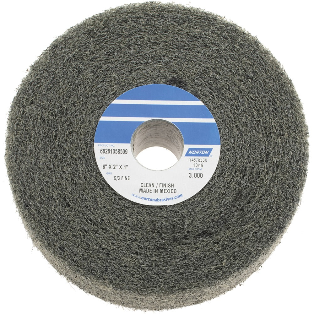 NORTON Norton 66261058509 Convolute Deburring Wheel 6 Inch