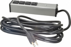 WIREMOLD Wiremold UL101BD Power Outlet Strip 4 Outlet 15A 120V