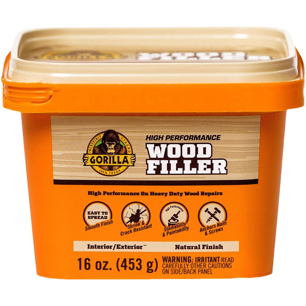 GORILLA GLUE Gorilla Glue 107103 Wood Repair Compound 16 Oz