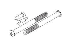 KWIKSET Kwikset 81247-007 Screw Pack 780 970 980 Deadbolts Brass