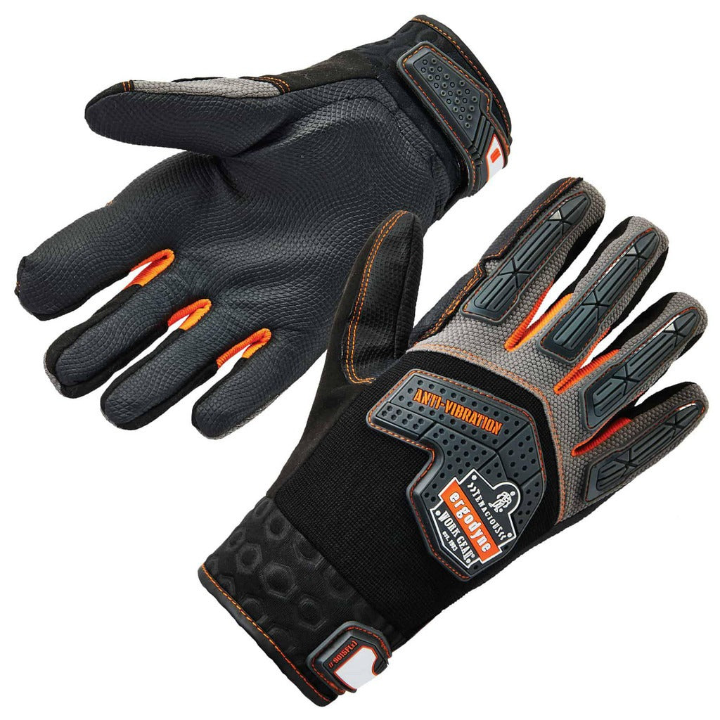 ERGODYNE Ergodyne 17303 Anti-vibration Work Gloves Medium Padded Palm