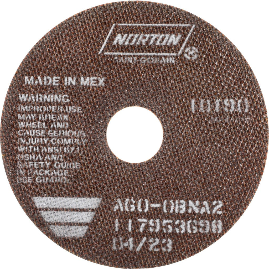 NORTON Norton 66252835055 Aluminum Oxide Cutoff Wheel 6 in
