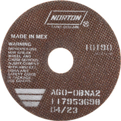 NORTON Norton 66252835055 Aluminum Oxide Cutoff Wheel 6 in