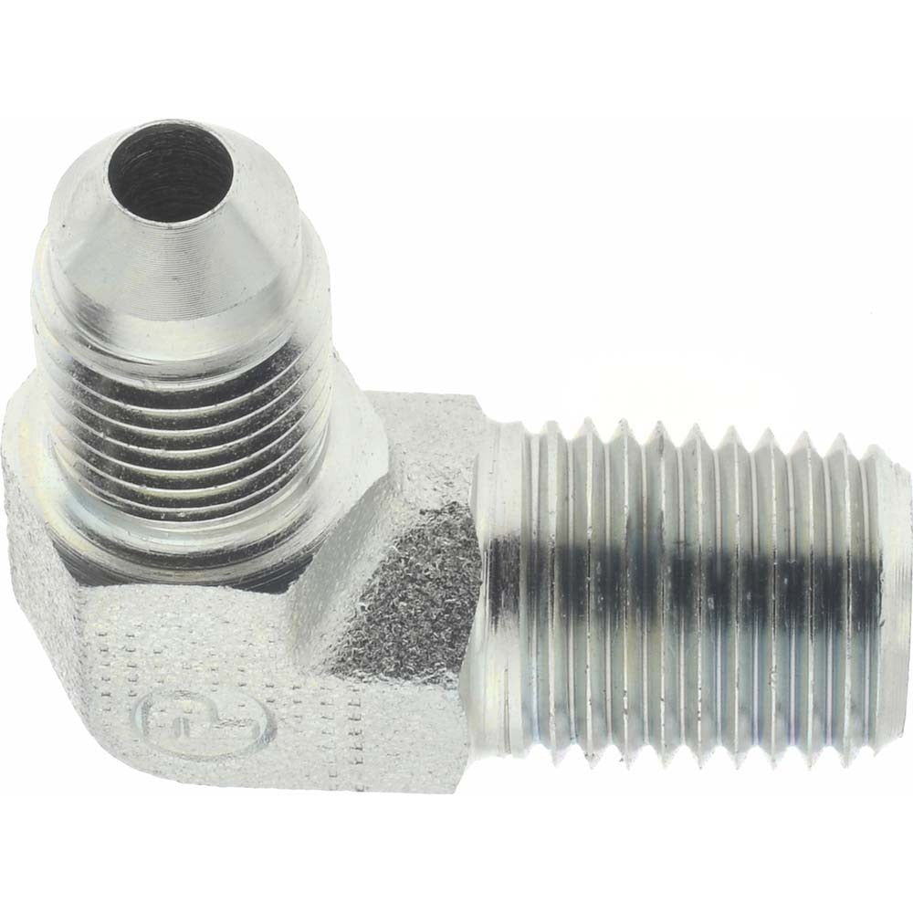 PARKER Parker 4-4 Ctx-s Steel 90 Deg Male Elbow 1/4 in Tube Od