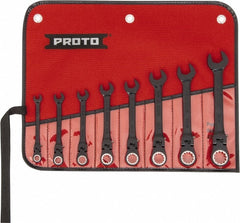 PROTO Proto JSCVF-8S Ratcheting Flex-head Spline Wrench Set