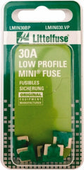 LITTELFUSE Littelfuse LMIN030.V 30A Low Profile Mini Blade Fuse