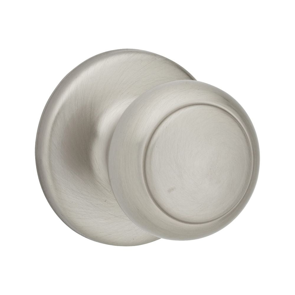 KWIKSET Kwikset 966CV-15.UNIV Cove Knob Handleset Trim Satin Nickel
