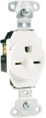 LEGRAND Pass Seymour 5651WCC8 Single Outlet 15A 250V Nema 6-15R