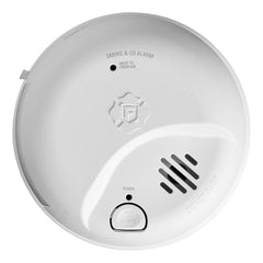 BRK Brk 1046870 Interconnect Hardwire Combination Smoke and Carbon Monoxide Alarm Hardwired With 9V Battery Backup (5.6 in) Replaces SC9120B