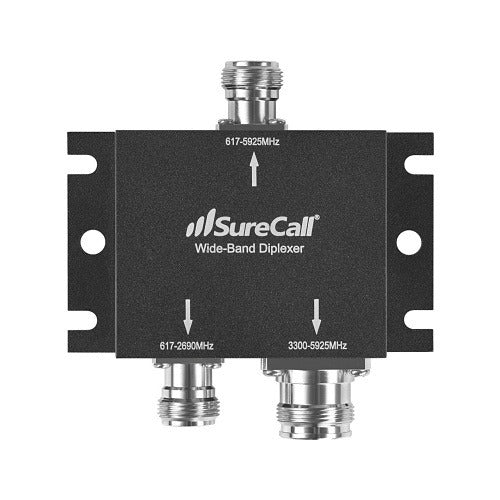 SURECALL Surecall SC-DPLX-UWB 2-way Uwb Diplexer Dc Bypass