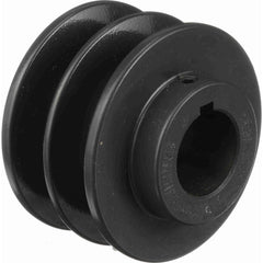 BROWNING Browning 1033158 Two Groove Sheave 1-1/8 in Bore Cast Iron