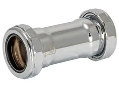 EZ-FLO Ez-flo 35137 Slip Joint Coupling 1-1/4 Inch Chrome Brass