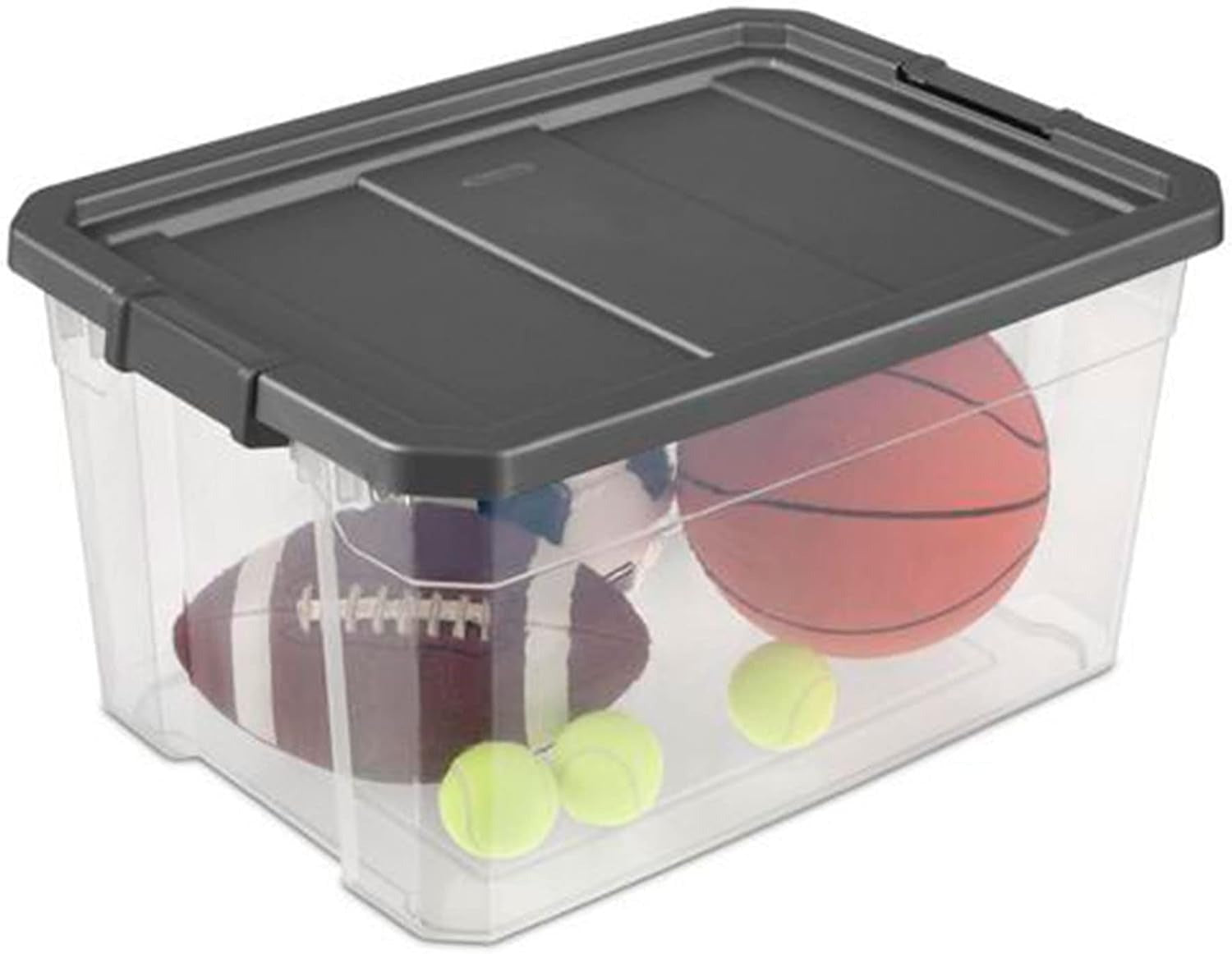 STERILITE Sterilite 14763V06 Stacker Box 76 Quart (1 Pack)