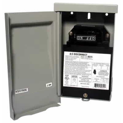 RECTORSEAL Mars MARS-80316 Fused Disconnect 30 Amp 240 Vac
