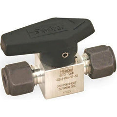 PARKER Parker 4Z-PR4-VT-SS Plug Valve 3000 Psi 1/4 in Ss