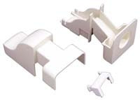 WIREMOLD Wiremold PN05F86V Raceway Connector Coupling Ivory