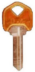 ILCO Kaba Ilco Corp SC1-PC-AMBER Amber Key Blanks 5 Pack