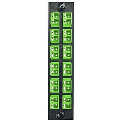 HUBBELL Hubbell Premise Wiring FSPNLCDS12GN Fiber Adapter Panel