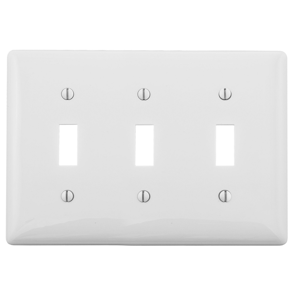 HUBBELL WIRING NP3W TOGGLE SWITCHES