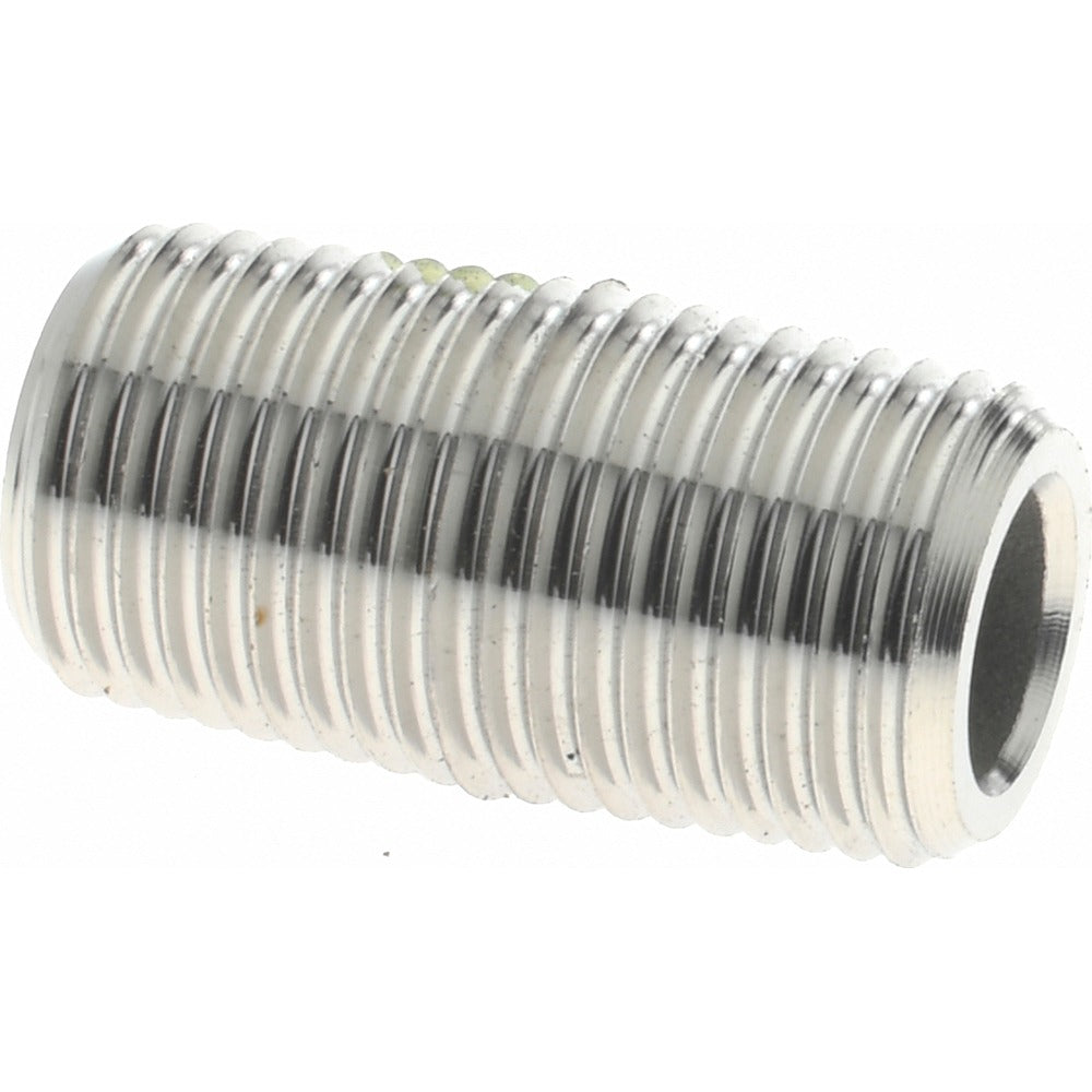 MERIT BRASS Merit Brass 6502-001 Ss Pipe Nipple 1/8 in Sch 80 316 316L