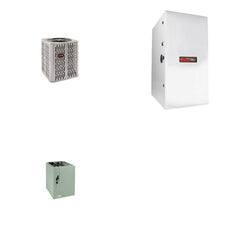 TRANE TRANE 48000 BTU R-454B 15.2 SEER2 Central Heat Pump + Furnace + Coil
