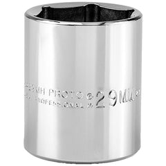 PROTO Proto J5429MH 29mm 1/2 in Drive 6-point Hand Socket