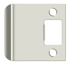 DELTANA Deltana SPE250U14 Extended Lip Strike Plate Bright Nickel