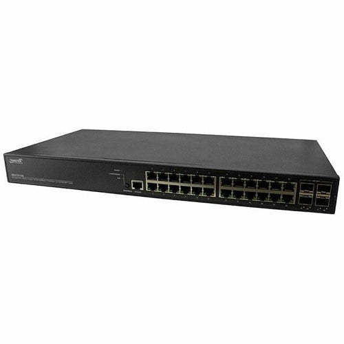 LANTRONIX Transition Networks SM24TAT4XB-EU 24-port Gigabit Poe+ Switch