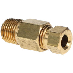 PARKER Parker 68HD-3-2 Compression Tube Connector 3/16 Od Brass