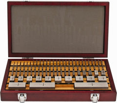 MITUTOYO Mitutoyo 516-402-26 Gage Block Set 81 Pc Steel