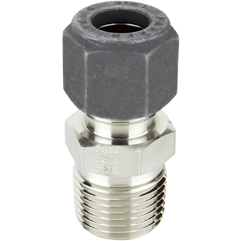 PARKER Parker 12-12 Fbz-b Compression Tube Connector 3/4 in Brass