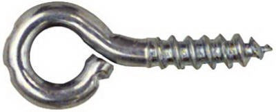 NATIONAL HARDWARE National Mfg N118-471 Small Screw Eye 15/16 in 10 Pack
