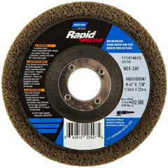 NORTON Norton 66261020547 Deburring Disc 4.5 in Fine Aluminum Oxide