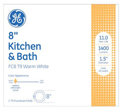 GE G E Lighting 11084 22W Circline Fluorescent Bulb 8 Inches