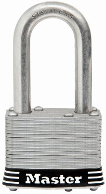 MASTER LOCK Master Lock Co 1SSKADLFHC Ss Laminated Padlock 6-pack