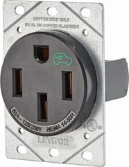 LEVITON Leviton Mfg Co 001-1450R-000 Ev Charging Outlet 50A