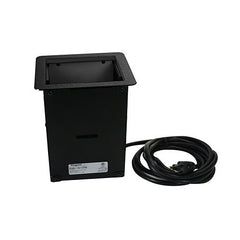 WIREMOLD Wiremold / Legrand TB672AUBK A/v Table Box Black