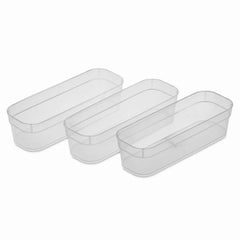 STERILITE Sterilite 13538608 Narrow Storage Tray 3 Pack