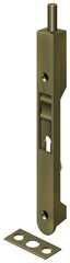 DELTANA Deltana 7FBR5 Flush Bolt Heavy Duty 7in Antique Brass