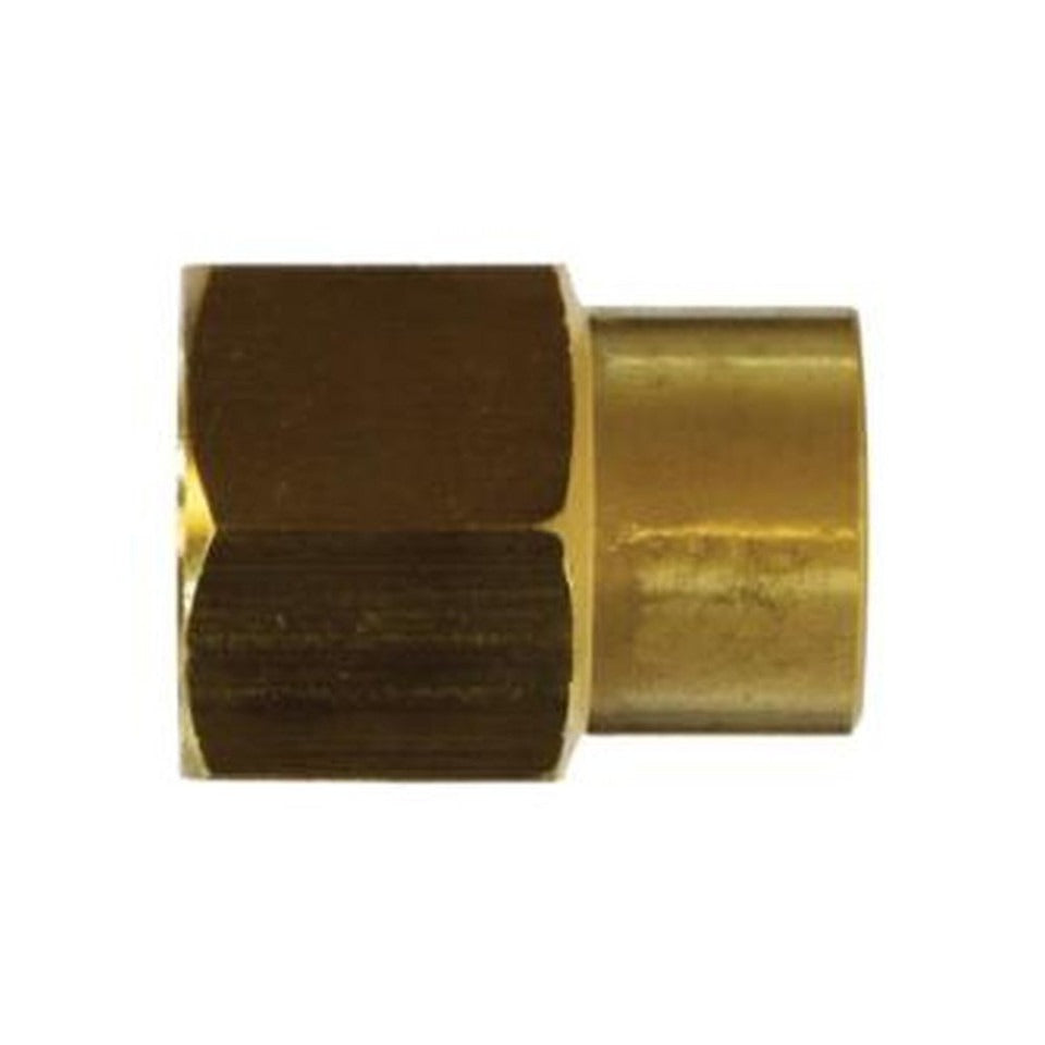MIDLAND METAL Midland Metal 28181 Reducing Coupling 1/4 X 1/8 Fnpt Brass