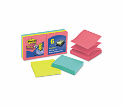 3M 3M MMMR3306SSUC Super Sticky Pop-Up Refill (3 x 3, 6 Pack) R330-6SSUC
