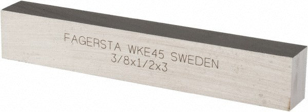 SECO TOOLS Seco 63007901 Cobalt Tool Bit Blank 3/8x1/2x3 in WKE45