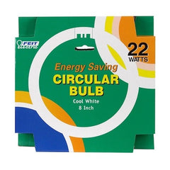 FEIT ELECTRIC Feit Electric FC8T9/CW Compact Fluorescent Bulb 22W (8 in) FC8T9/CW