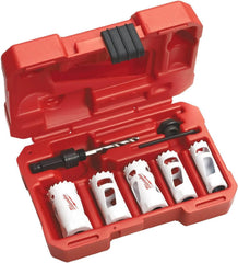 MILWAUKEE Milwaukee 49-22-4083 Compact Automotive Hole Dozer Hole Saw Kit 7Pc