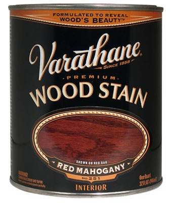 RUST-OLEUM Rust-oleum 211724H Varathane Wood Stain Red Mahogany Qt