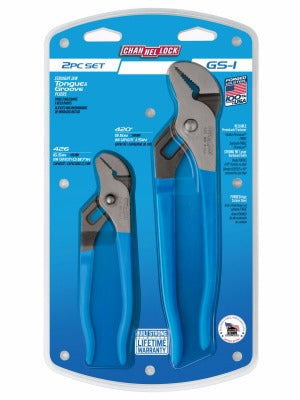 CHANNELLOCK Channellock Inc GS-1 2-piece Pliers Set