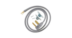 GE APPLIANCES Ge Appliances WX09X10002 4 feet and 30 Amp 3-Wire Dryer Cord 30 Amp (4 ft Right-Angle) WX09X10002
